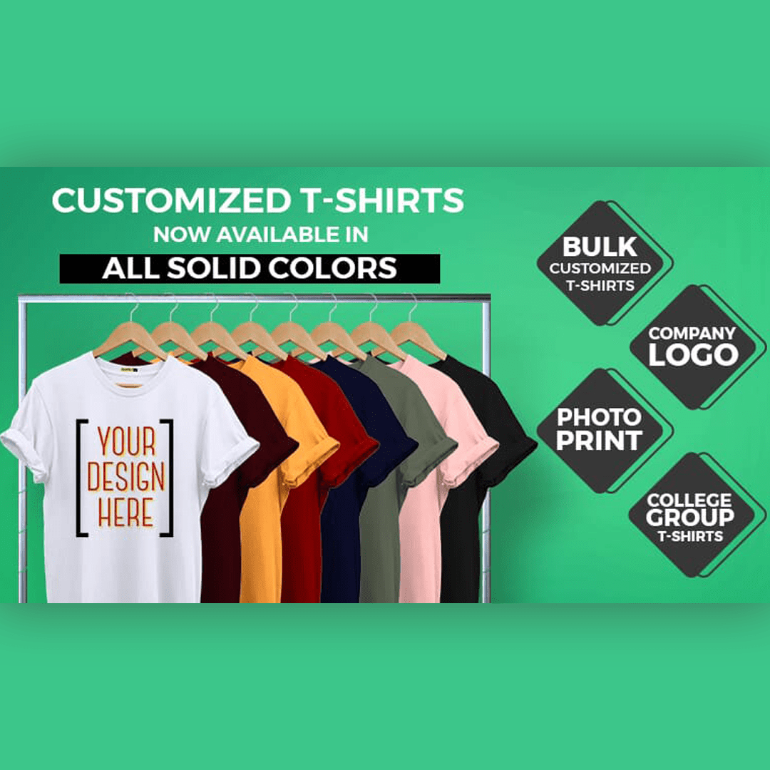 Customised T Shirts - Print On Demand T Shirts - The Growing Graph