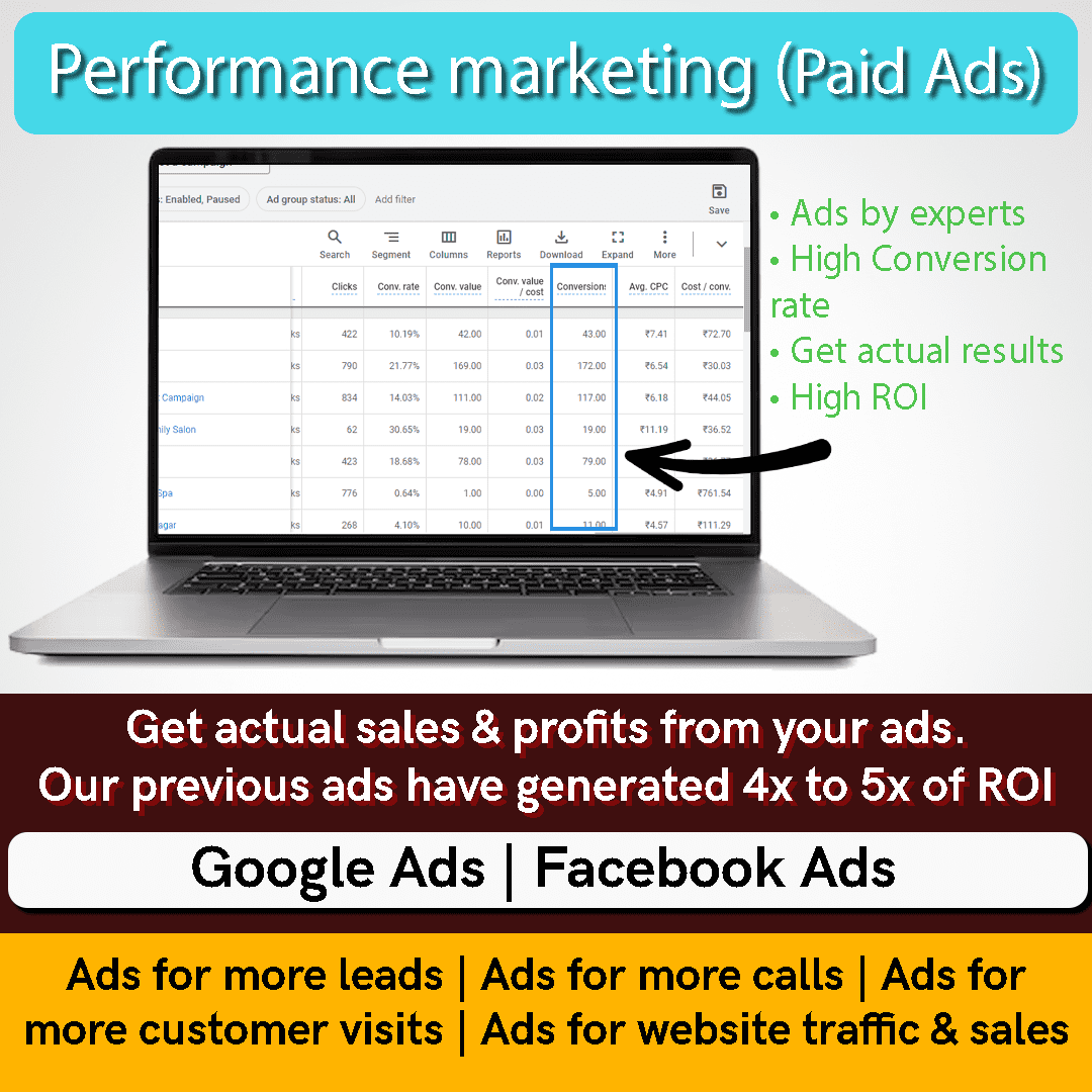 performance marketing slide