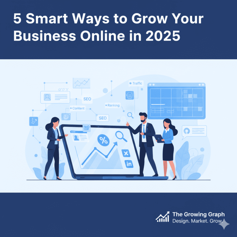 5 Smart Ways to Grow Your Business Online in 2025