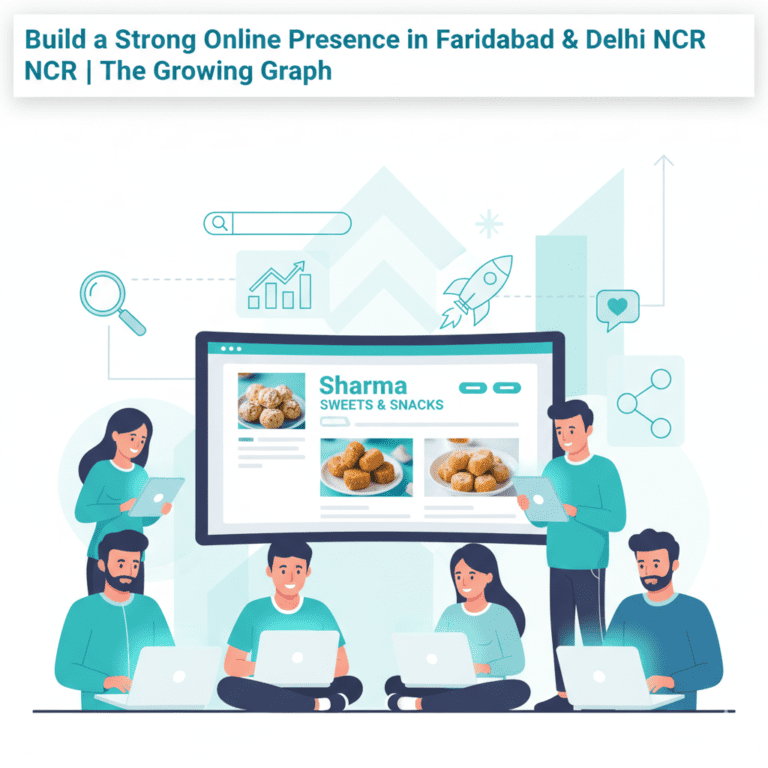 Why Every Business in Faridabad & Delhi NCR Needs a Strong Online Presence in 2025
