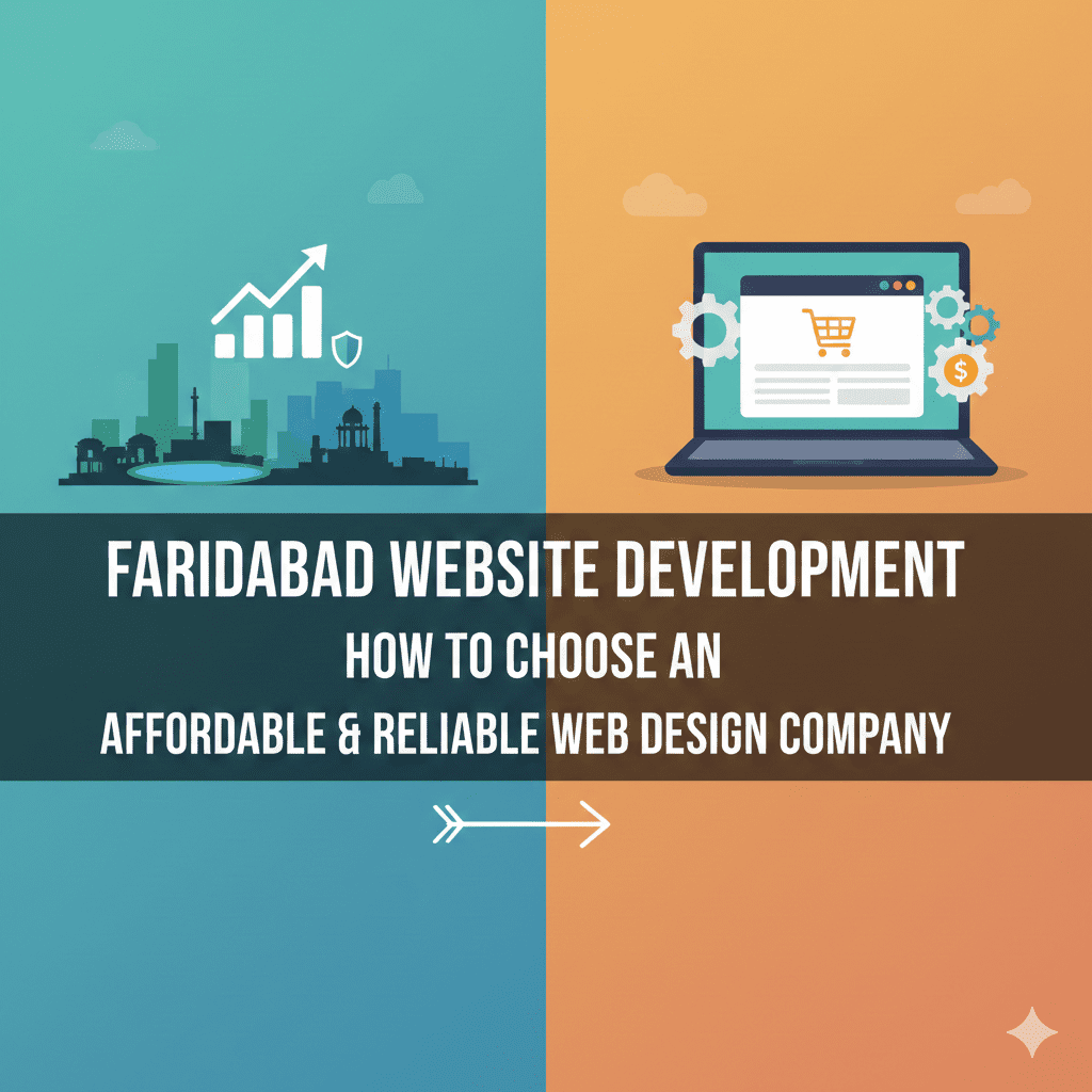 Faridabad Website Development: How to Choose an Affordable & Reliable Web Design Company